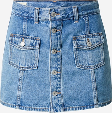 Jupe 'Button Front Skort' LEVI'S ® en bleu : devant
