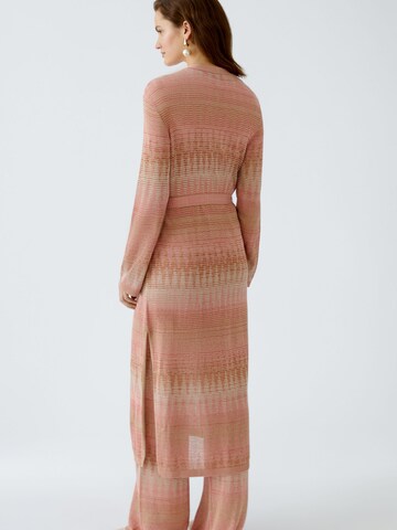 OUI Knitted Coat in Pink