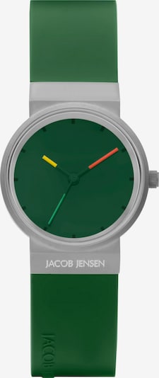 JACOB JENSEN Analoguhr in grün, Produktansicht