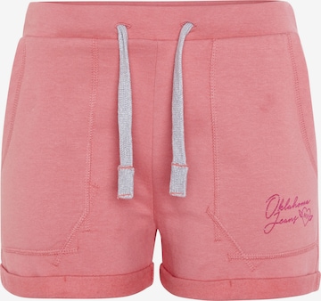 Oklahoma Jeans Shorts in Pink: predná strana