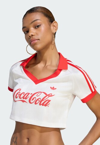 ADIDAS ORIGINALS Póló - fehér: elől