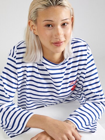 SAINT TROPEZ Shirt 'Aria' in Blauw