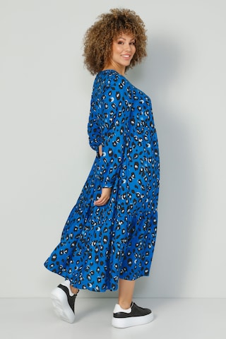 MIAMODA Dress in Blue: front