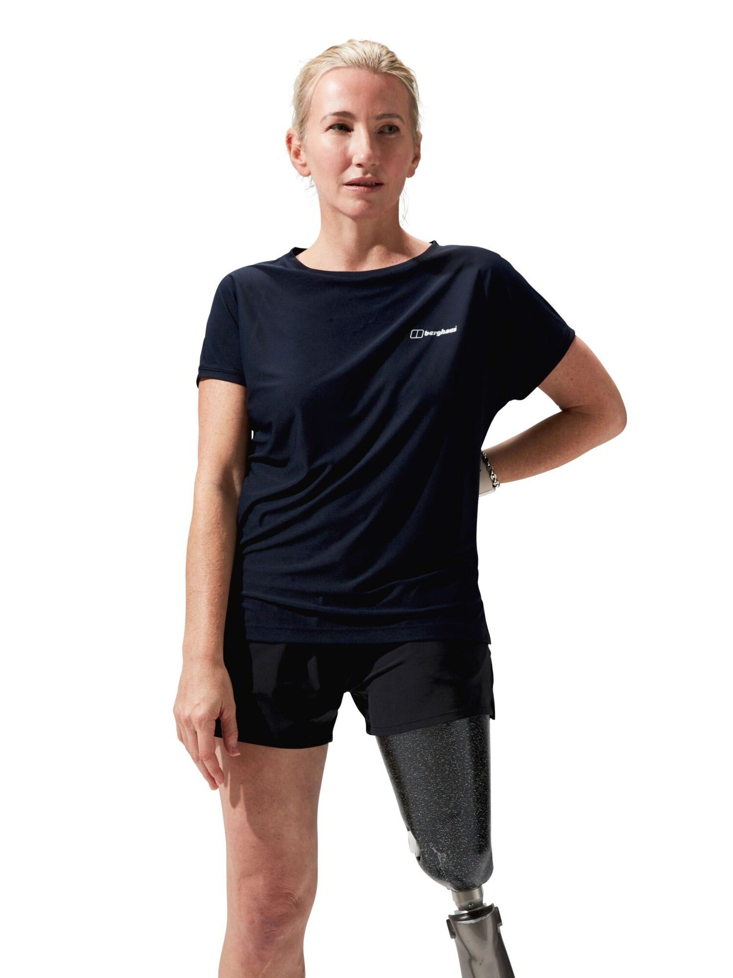 Berghaus Performance Shirt in Blue: front