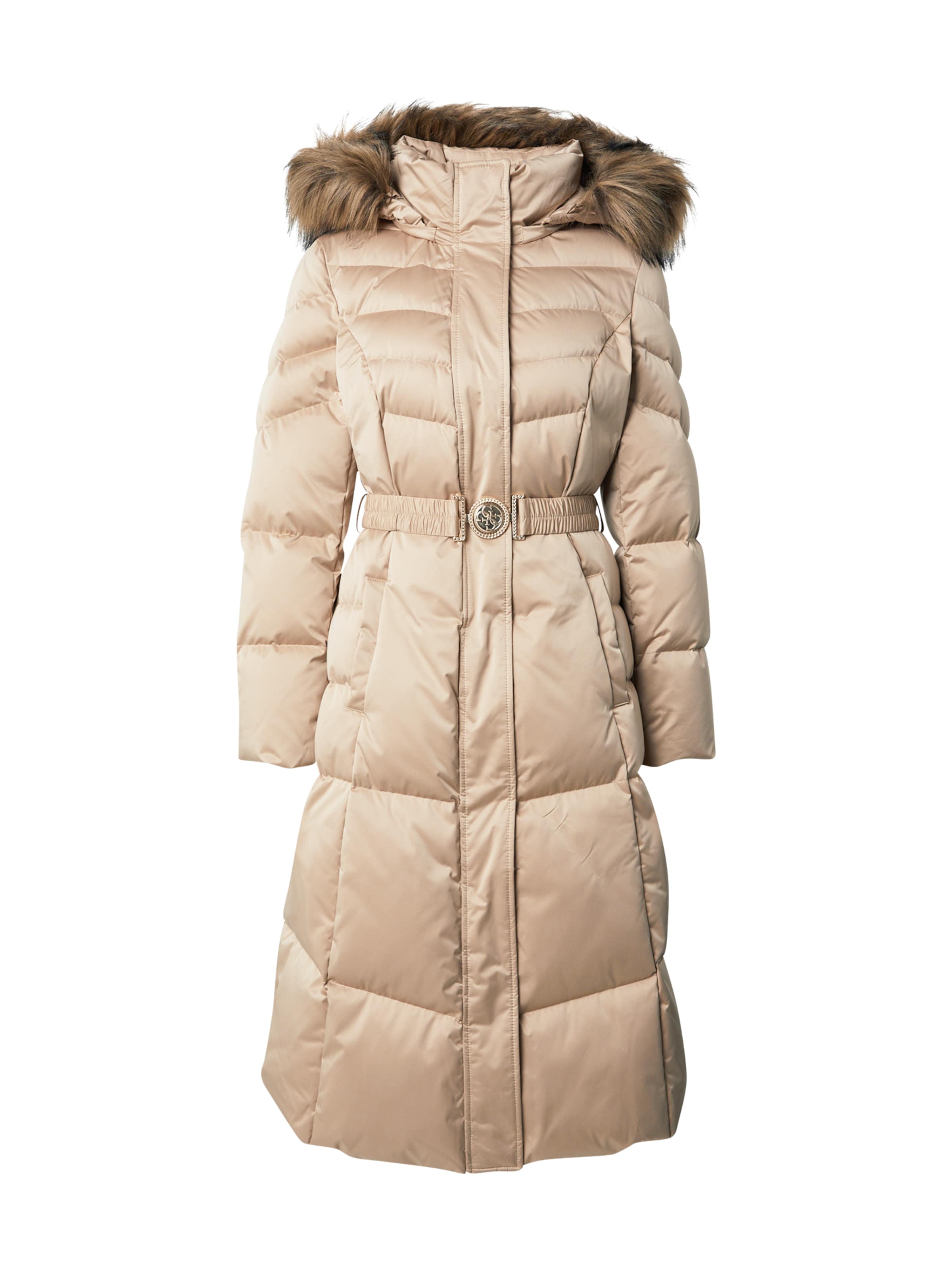GUESS - Sobretudo de inverno 'MARINA' em bege: frente