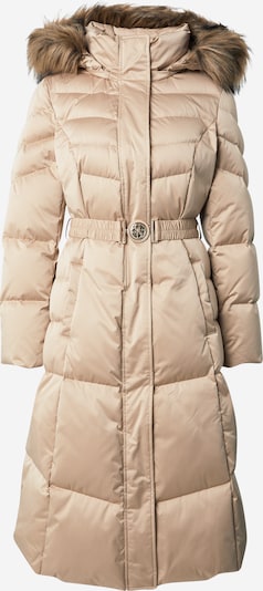GUESS Pitkä talvitakki 'MARINA' värissä hiekka / tummanruskea, Tuotenäkymä