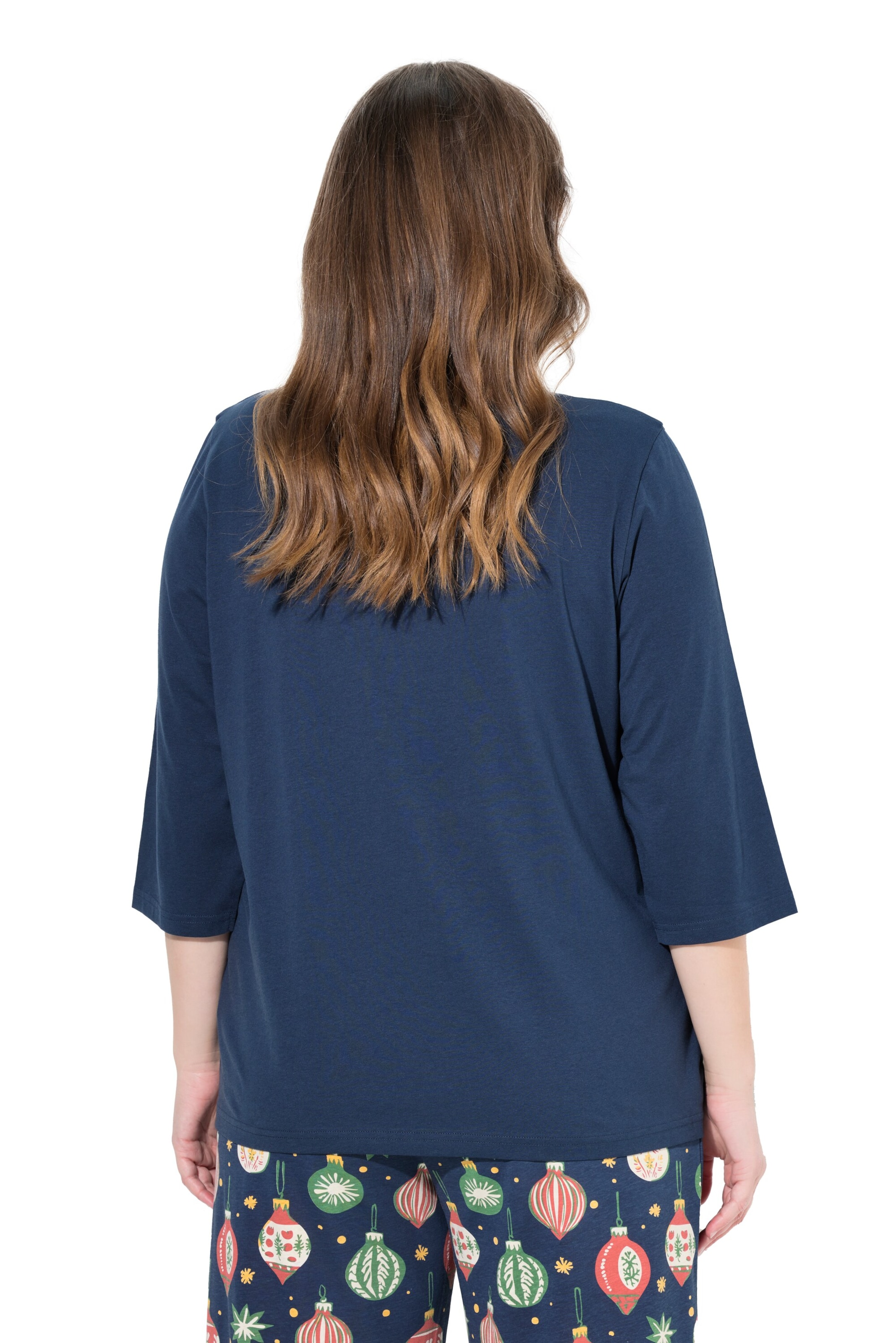 Pyjama Ulla Popken en bleu