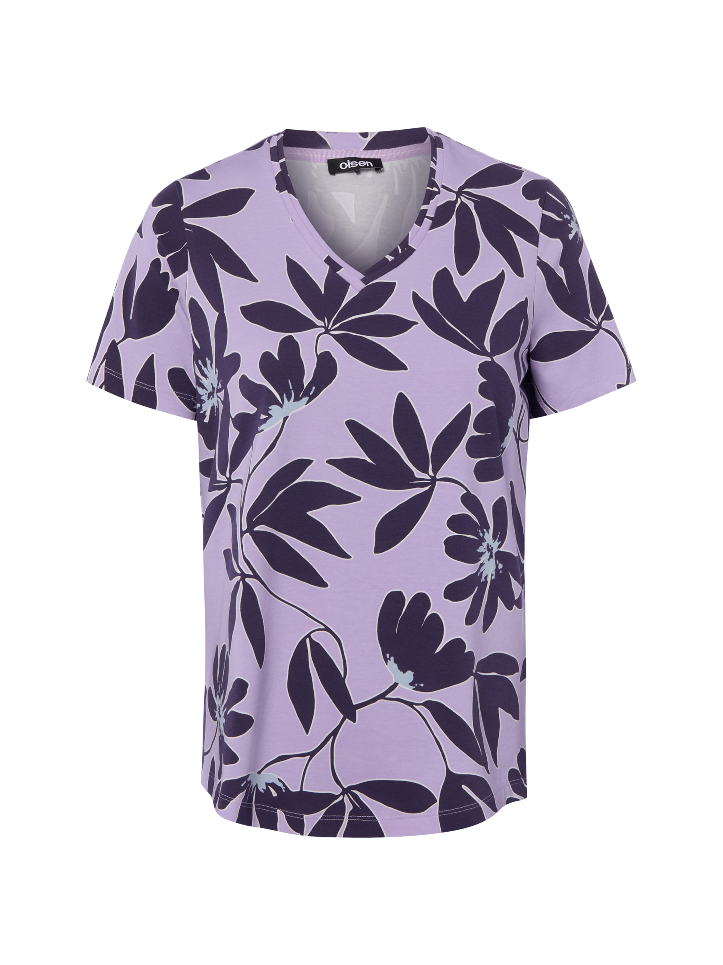 Olsen Shirt 'Hannah' in Purple: front