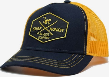 Surf Monkey - Gorra deportiva en azul: frente