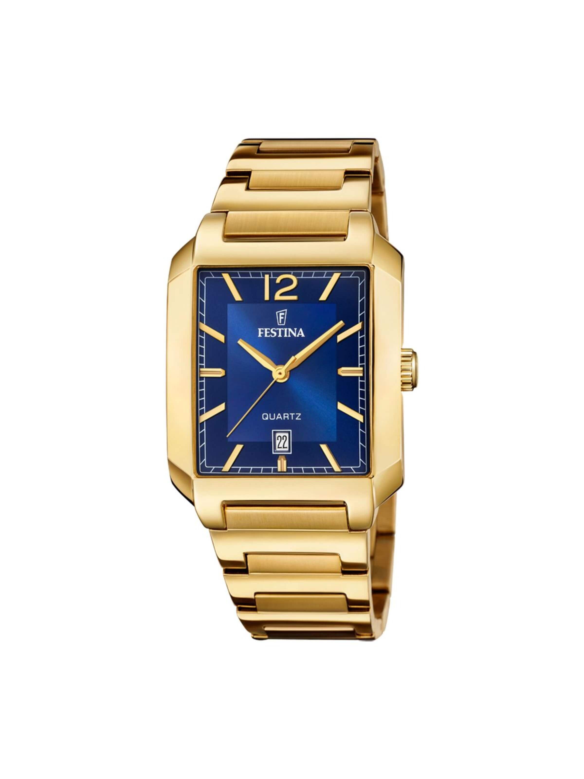 Montre à affichage analogique FESTINA en bleu : devant