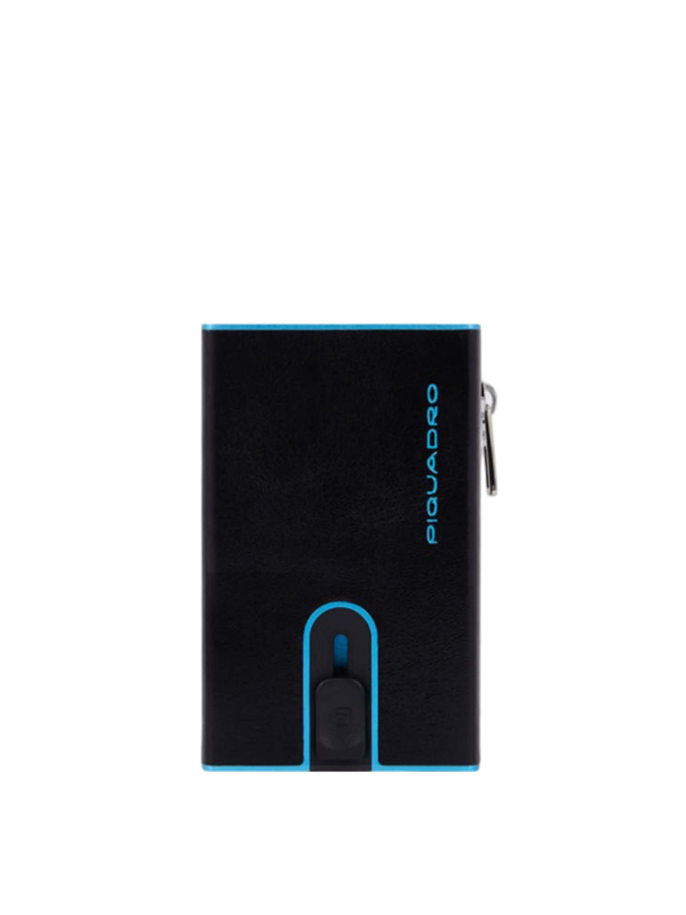 Piquadro Wallet in Black: front