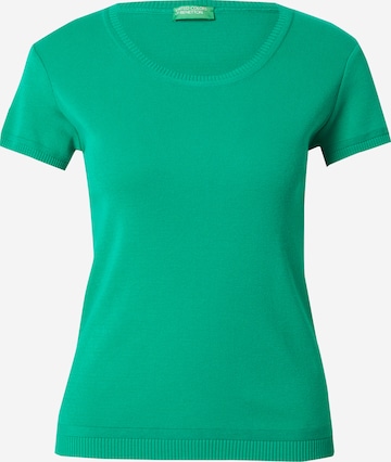 Pull-over UNITED COLORS OF BENETTON en vert : devant