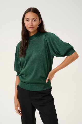 Kaffe Sweater 'KA Regina' in Green: front