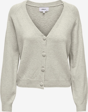 Cardigan 'RICA' ONLY en gris : devant