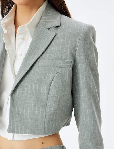 Koton Blazer in Grey / White, Item view