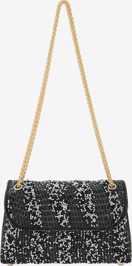 Rankinė ant peties iš NAEMI, spalva – Auksas / juoda, Prekių apžvalga