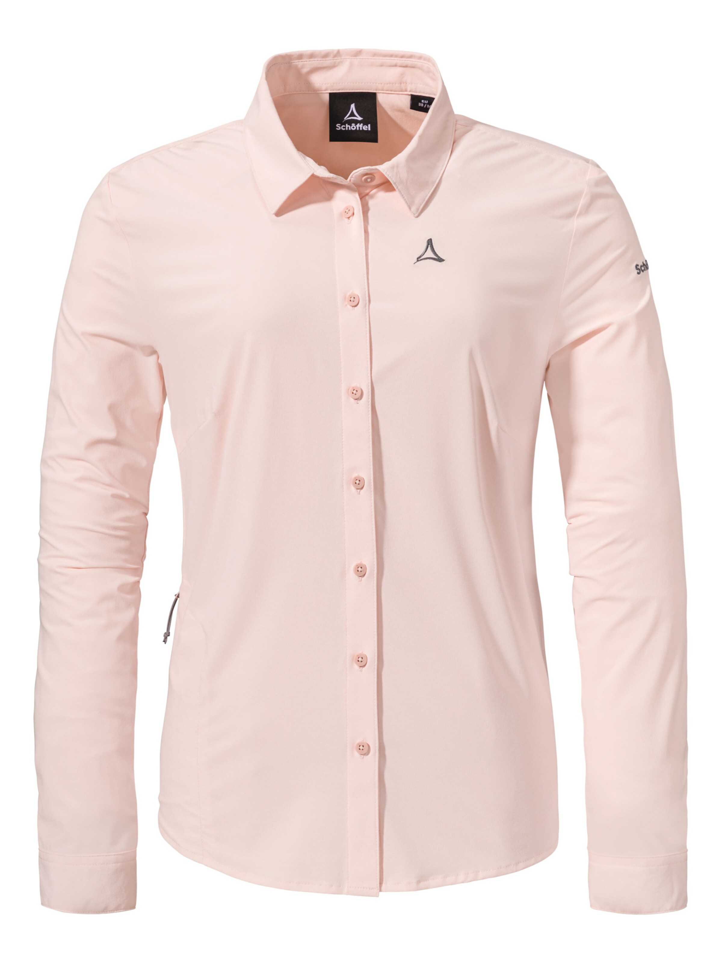 Schöffel Blusen ' Hiking Blouse Style Dunajec WMS ' in Pink: Vorderseite