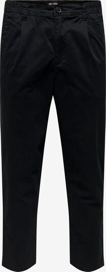 Only & Sons Pantalon à pince 'Cam' en noir, Vue avec produit