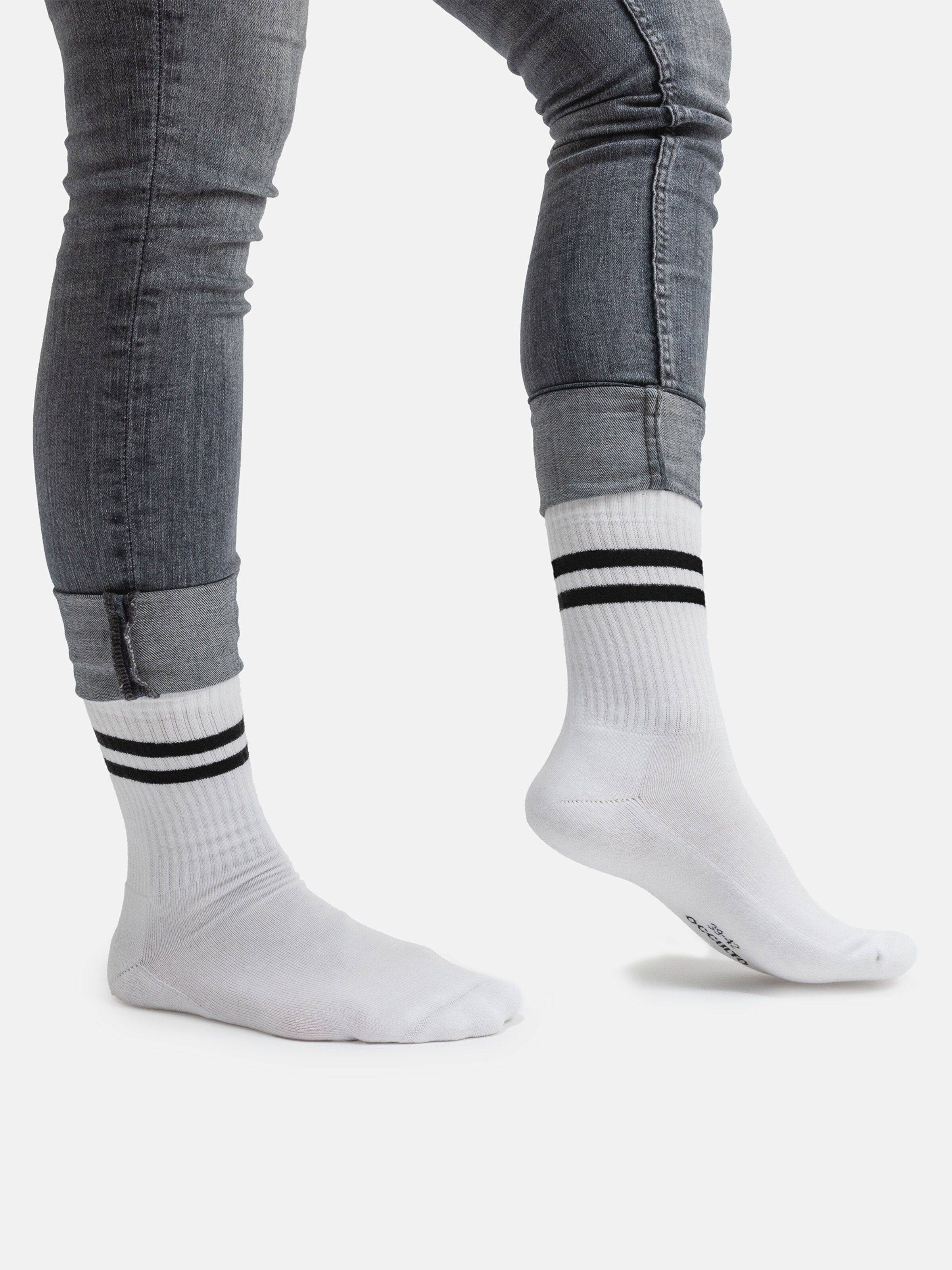 Occulto Sports socks 'Serena' in White