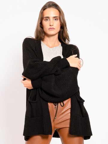 Cardigan oversize SASSYCLASSY en noir