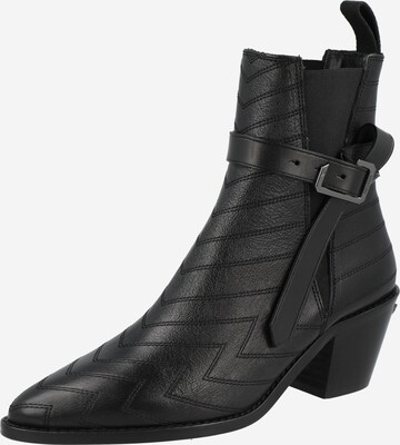 Zadig & Voltaire Ankle Boots 'TYLER' in Black: front