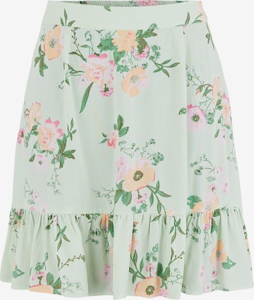 PIECES Skirt 'Nya' in Green: front