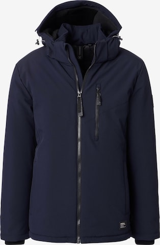 CASAMODA Between-Season Jacket 'Basic' in Blue: front