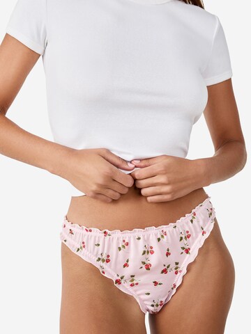 ETAM String 'Trefle' in Pink