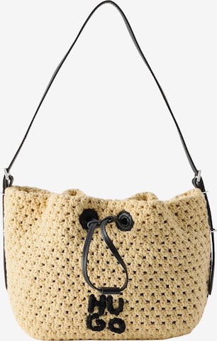 HUGOVrećasta torba 'Neeko CR' - bež boja: prednji dio