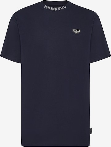 Philipp Plein - Camiseta en azul: frente