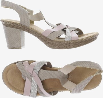 Rieker Sandalen 39 in Beige: predná strana