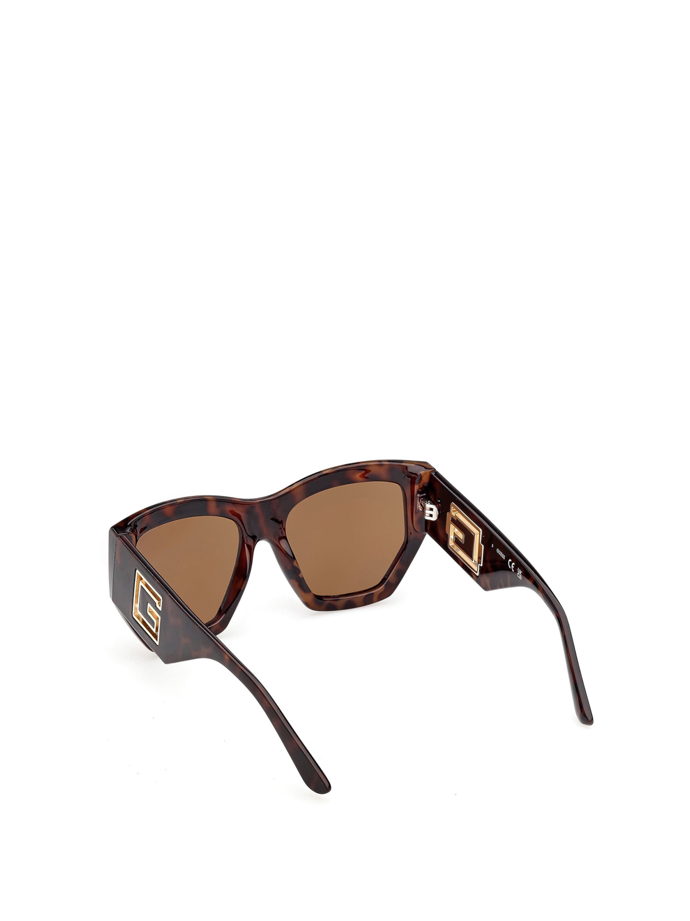GUESS Zonnebril in Bruin