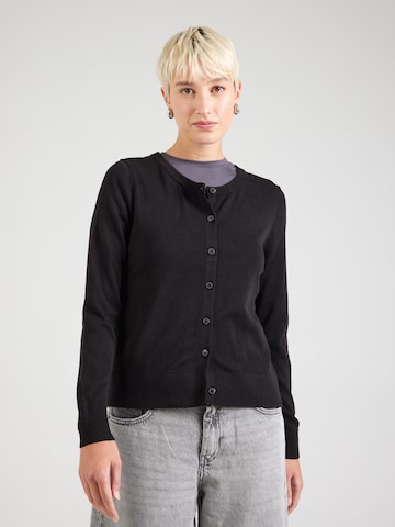 Cardigan s.Oliver en noir : devant