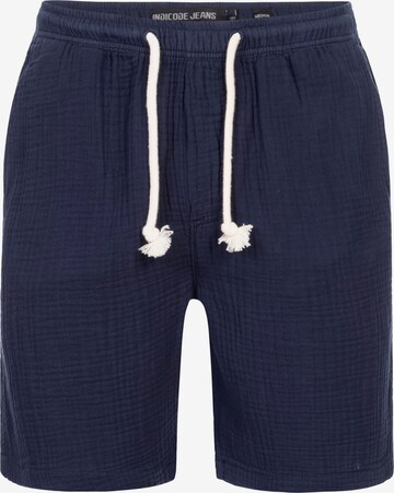 INDICODE JEANS Regular Pants in Blue: front