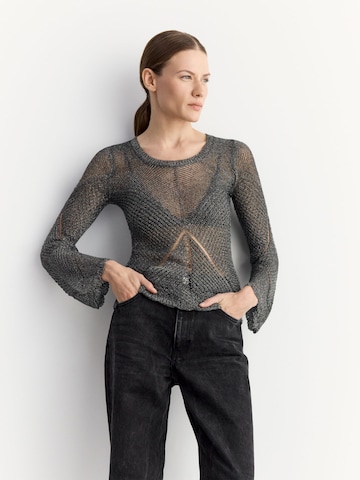 Bhoem Shirt in Grau: Vorderseite