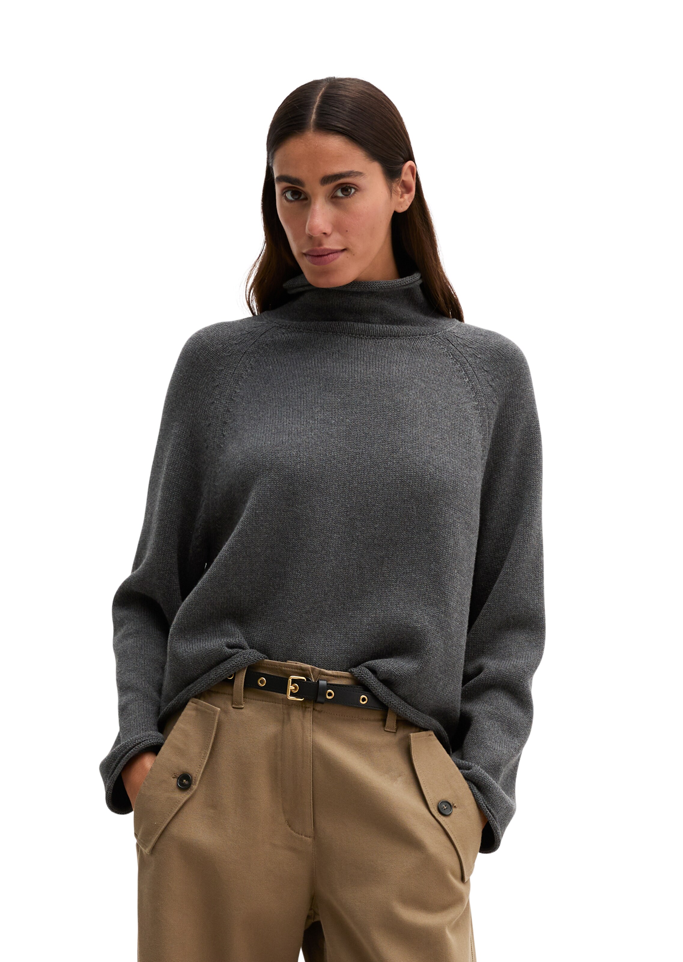 Marc O'Polo Pullover in Grau: Vorderseite