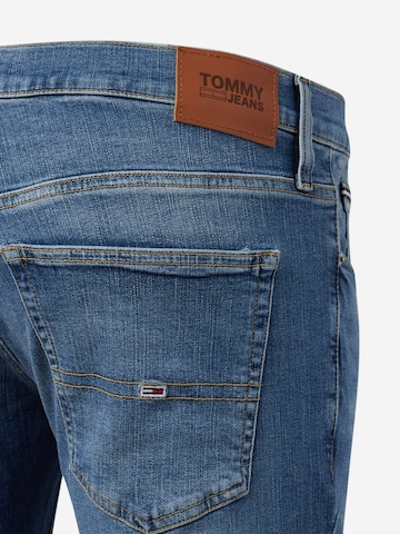 Coupe slim Jean 'SCANTON' Tommy Jeans en bleu