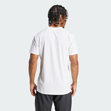 T-Shirt fonctionnel 'Own The Run' ADIDAS PERFORMANCE en blanc