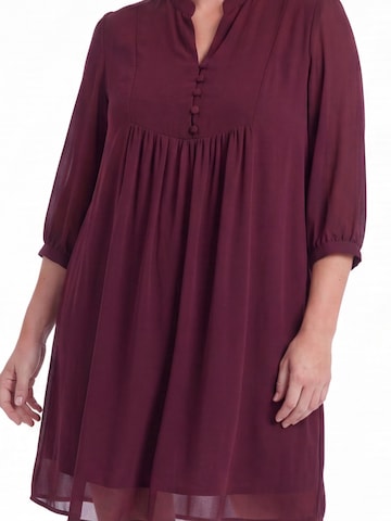 JMP - Jean Marc Philippe - Vestido 'RITY817-BORDEAUX' en rojo