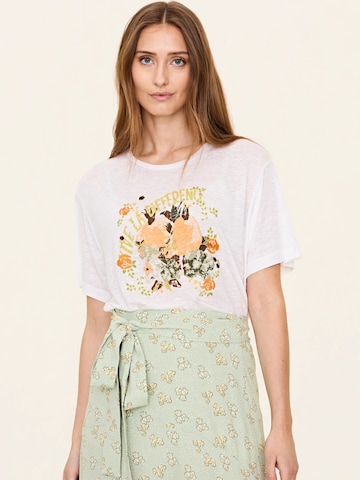 Odd Molly Shirt in Wit: voorkant