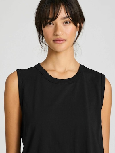 Gai+Lisva Haut 'Genny' en noir, Vue avec produit