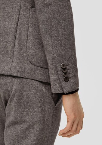 Coupe slim Veste de costume s.Oliver en gris