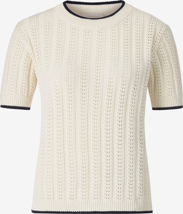 Rich & Royal - Pullover em branco: frente