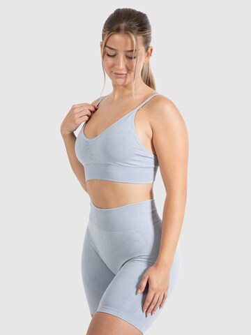 Smilodox Bustier Sport bh 'Vera' in Blauw