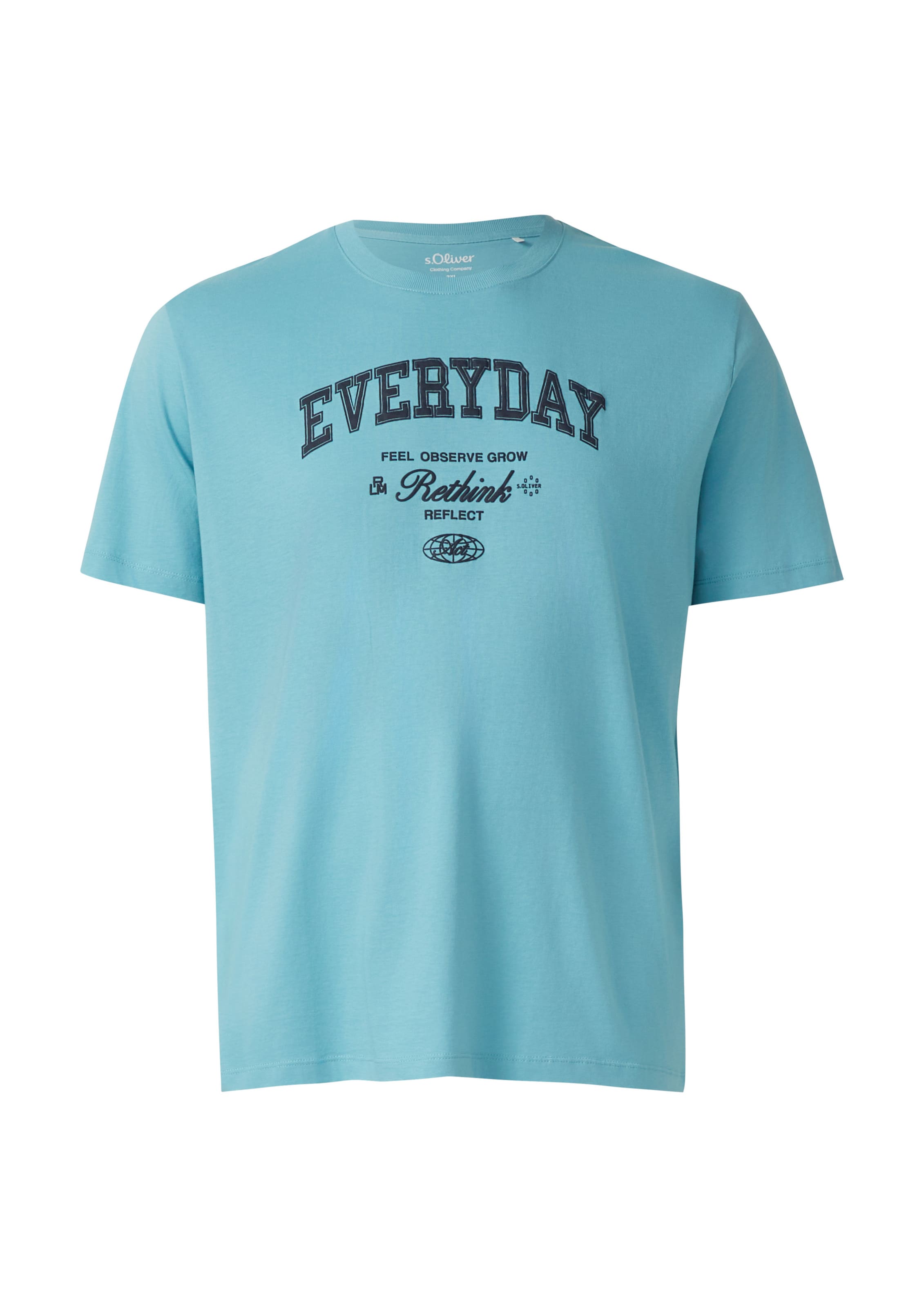 s.Oliver Shirt in Blauw: voorkant