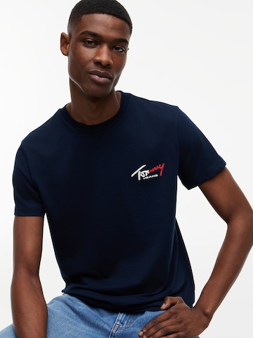 Tommy Jeans Majica | modra barva