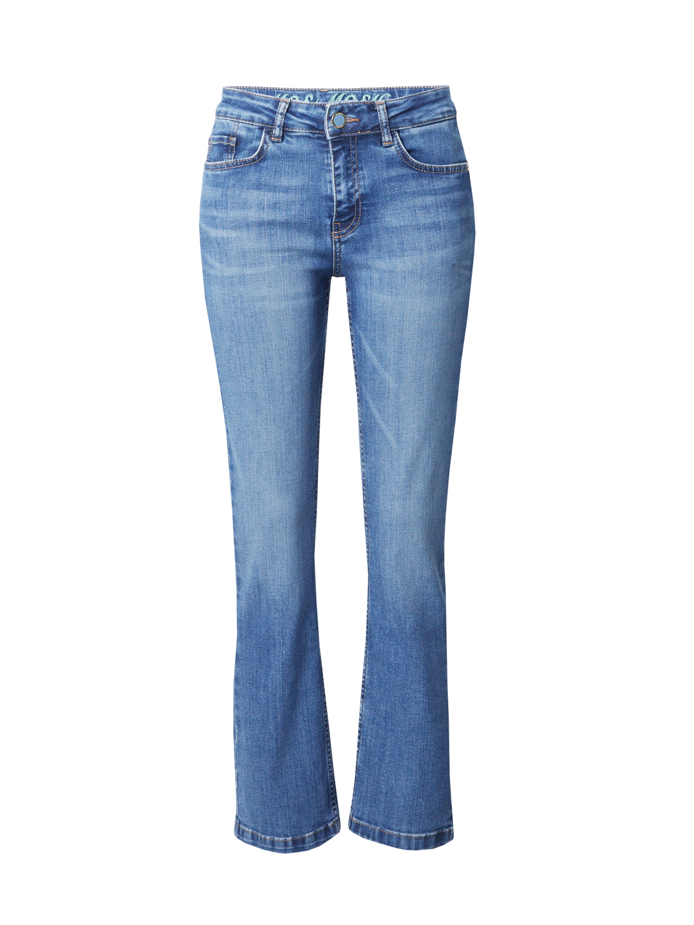 MOS MOSH Flared Jeans in Blue: front
