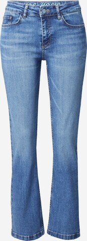 MOS MOSH Flared Jeans in Blauw: voorkant