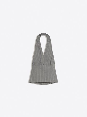 Bershka Gilet in Grijs