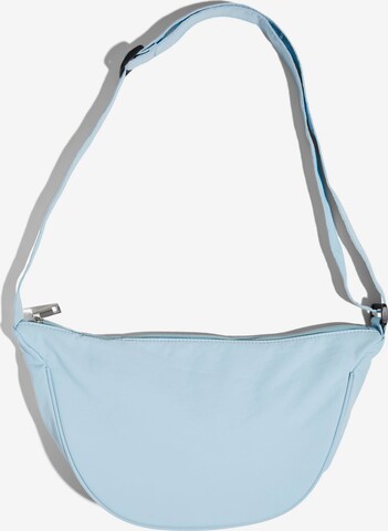 PIECES Shoulder Bag 'AMANDA' in Blue: front